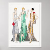 Drei Abend Kleider mit Spitze von Racine Poster (Vorne)