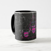 Drei Affen Video Gaming Design Tasse (Vorderseite Links)