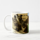 Drei Alberne Jungtiere Kaffeetasse (Links)