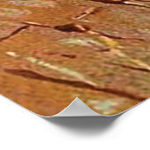 Drei Alpinisten auf dem Berggipfel, lustig Vintag Poster (Ecke)