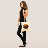 Drei alte Bücher zusammengesteckt Tragetasche