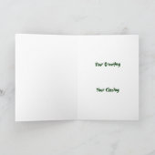 Drei Amigo Hot Paprikaschoten Grußkarte Karte (Innenseite)