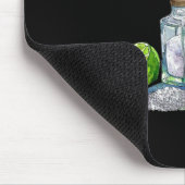 Drei Amigos Limones Salz Tequila Funny Cinco De Mousepad (Ecke)