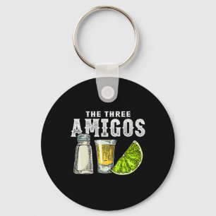 Drei Amigos Limones Salz Tequila Funny Cinco De Schlüsselanhänger