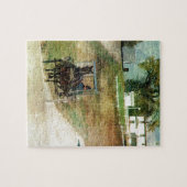 Drei amische Buggyen Puzzle (Horizontal)