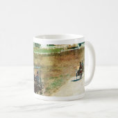 Drei Amish-Buggyen Kaffeetasse (VorderseiteRechts)