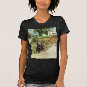 Drei Amish-Buggyen T-Shirt