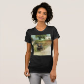 Drei Amish-Buggyen T-Shirt (Vorne ganz)