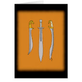 Drei antike griechische Schwerter (Vorne)