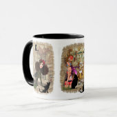 Drei Anton Pieck Designs Tasse (Vorderseite Links)