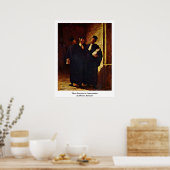 Drei Anwälte im Gespräch von Honore Daumier Poster (Küche)