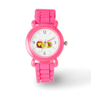 Drei Äpfel Armbanduhr