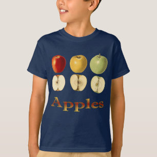 Drei Äpfel ~ Botanisches Obst ~ Farbrückstände T-Shirt
