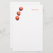 Drei Äpfel Briefpapier (Vorne/Hinten)