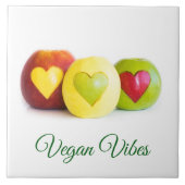 Drei Äpfel Fliese (Vorderseite)