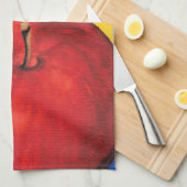 Drei Äpfel Geschirrtuch (Viertel Falte)