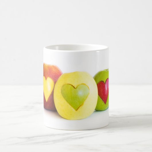 Drei Äpfel Kaffeetasse (Mittel)