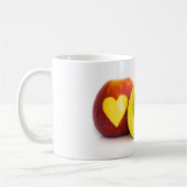 Drei Äpfel Kaffeetasse (Links)