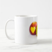 Drei Äpfel Kaffeetasse (Links)