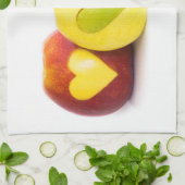 Drei Äpfel Küchentuch (Gefaltet)