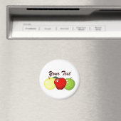 Drei Äpfel Magnet (In Situ (Geschirrspüler))