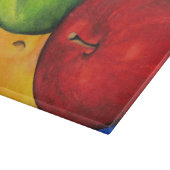 Drei Äpfel Schneidebrett (Ecke)