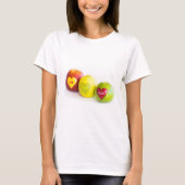 Drei Äpfel T-Shirt (Vorderseite)
