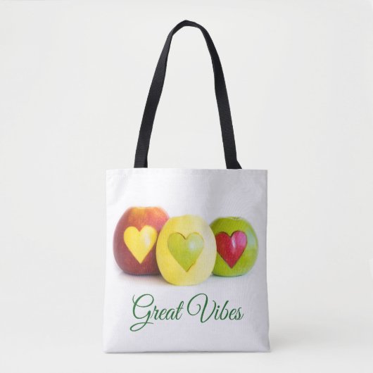 Drei Äpfel Tasche (Vorderseite)