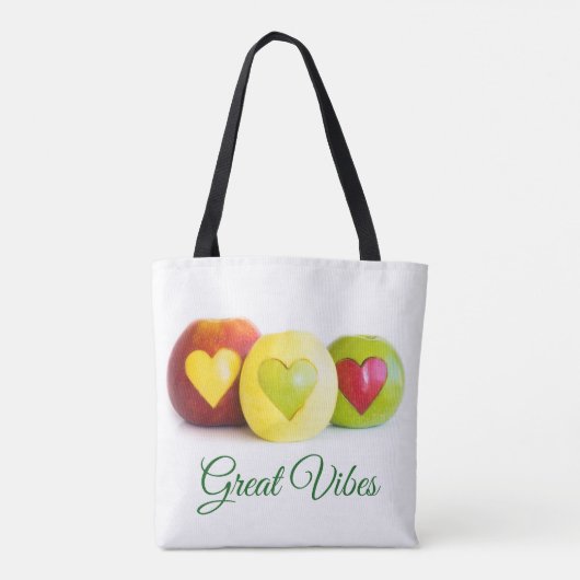 Drei Äpfel Tasche (Rückseite)