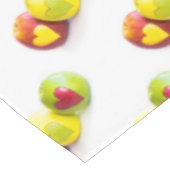 Drei Äpfel Tischdecke (Schrägansicht)