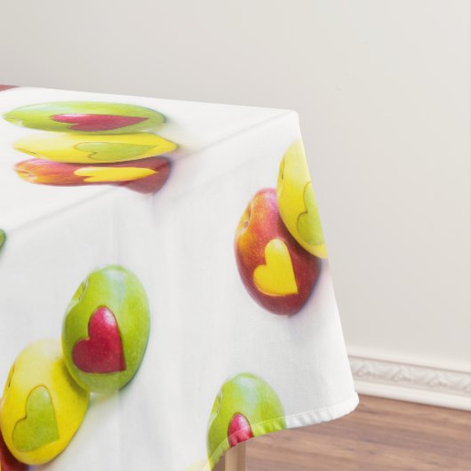 Drei Äpfel Tischdecke (Beispiel)