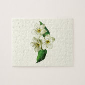 Drei Apfelblüten Puzzle (Horizontal)