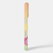 Drei Aquarellfarben auf Pastel Gradient Case-Mate iPhone Hülle (Rückseite / Rechts)