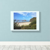 Drei Archgesteine am Ozean oder Leinwanddruck (Insitu (Holzboden))