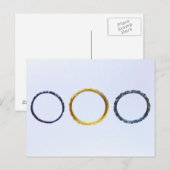 Drei Armbänder aus Mathay-Mandeure Postkarte (Vorne/Hinten)