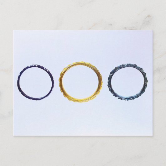 Drei Armbänder aus Mathay-Mandeure Postkarte (Vorderseite)