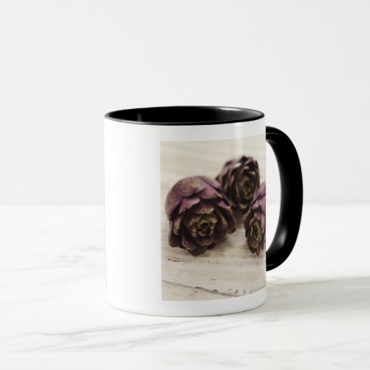Drei Artischocken Tasse (VorderseiteRechts)