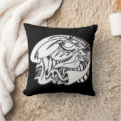 Drei Aspekte zeichnend Tinte Kissen (Decke)