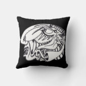 Drei Aspekte zeichnend Tinte Kissen (Rückseite)