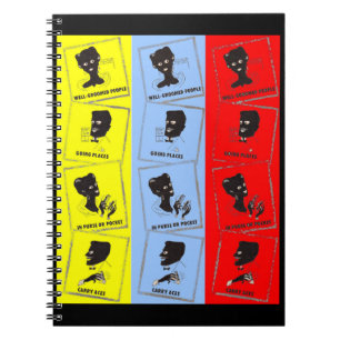 Drei Asse für Ace-Kombinationen der 1950er Jahre Notizblock