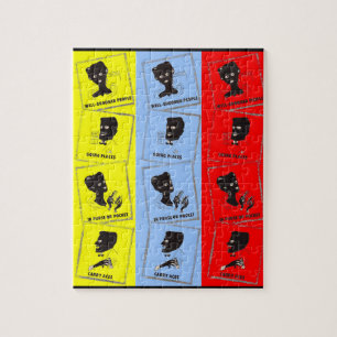 Drei Asse für Ace-Kombinationen der 1950er Jahre Puzzle