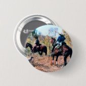 Drei auf Spur Button (Vorne & Hinten)