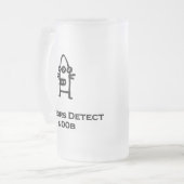 Drei Augen-Bot-Sensoren erkennen n00b Mattglas Bierglas (Vorderseite Links)