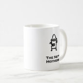 Drei Augen boten die neue Heiligkeit Kaffeetasse (VorderseiteRechts)