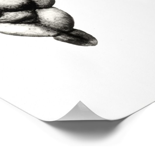 Drei Ausblicke auf die Statuette "Venus" Poster (Ecke)