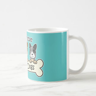 Drei australische Vieh-Hunde Kaffeetasse