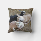 Drei Babyziegen Kissen (Rückseite)