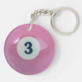 Drei Ball Schlüsselanhänger (Rückseite)