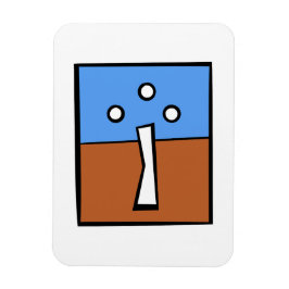 DREI BALLKROSS MAGNET