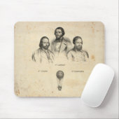 Drei Ballonfahrer-Mauspad Mousepad (Mit Mouse)